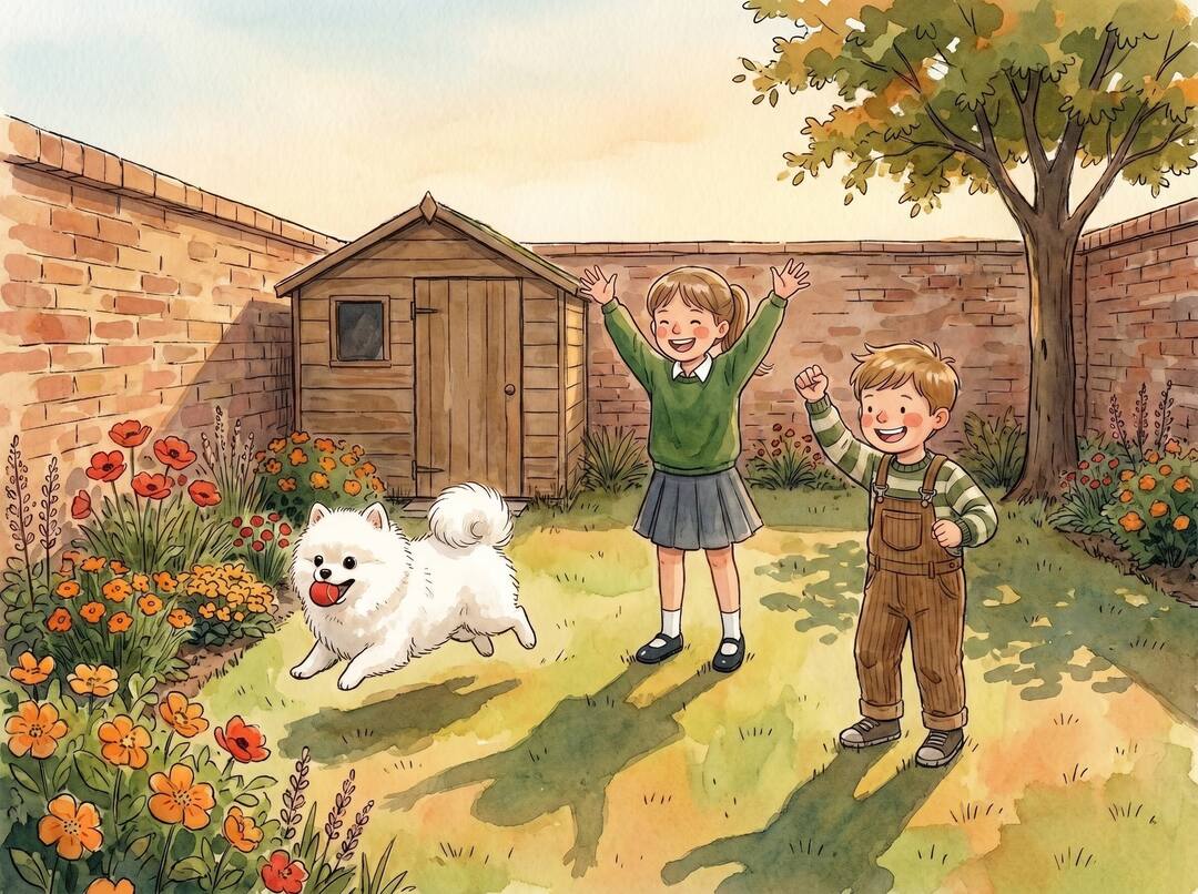 Home again — Episode One, panels 15–18.